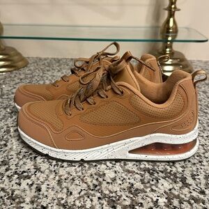 Skechers Brown Athletic Shoes